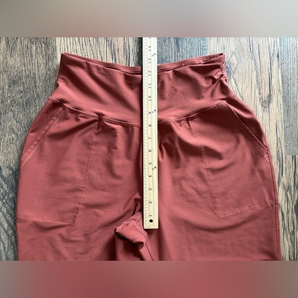Old Navy Elevate Go Dry Women’s Leggings Joggers Orange Size Medium - Picture 3 of 7